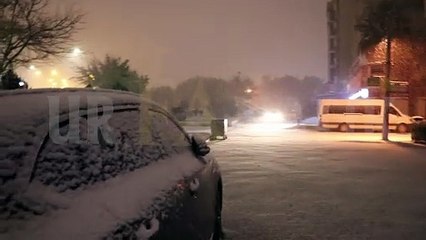 Şanlıurfa’da Kar Yağışı Etkili Oldu, Şehir Beyaza Büründü