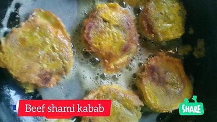 Beef shami kabab recipe easy way of making beef shami kabab
