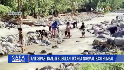 Warga Lapau Munggu Sumatera Khawatir Banjir Susulan, Normalisasi Sungai Terhenti | SAPA PAGI
