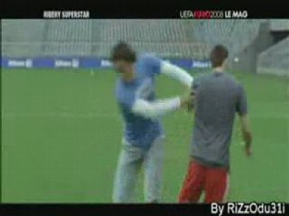 Ribery Vs Toni Clash Delire (Humour)