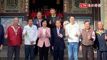 參拜萬和宮宣示中市長選戰起跑 何欣純：我準備好了！