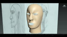 Flame: 3DS MAX Practice Polygon Modeling Head Model Video #57 (12-28-2025)
