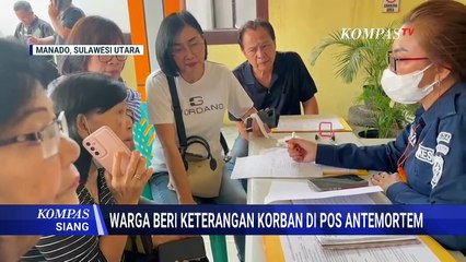Kebakaran Panti Jompo di Manado, 16 Kantong Jenazah Dievakuasi dari Lokasi | KOMPAS SIANG