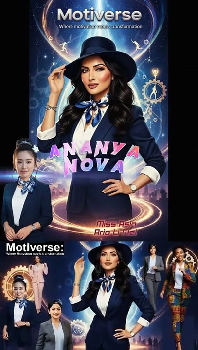 Motiverse | The Greater You’ll Feel | AI Motivation with Miss Asia Aria Li Mei