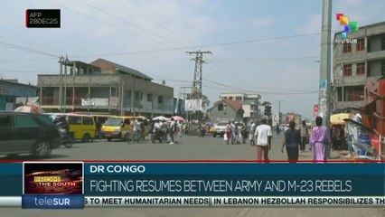 DR Congo: Fighting resumes between army and M-23 rebels
