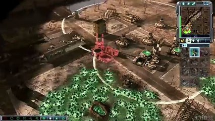 CNC 3 Kane's Wrath GDI vs Brutal AI - Steamroller (Traveler-59)