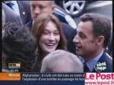 Nicolas Sarkozy à Rungis : 