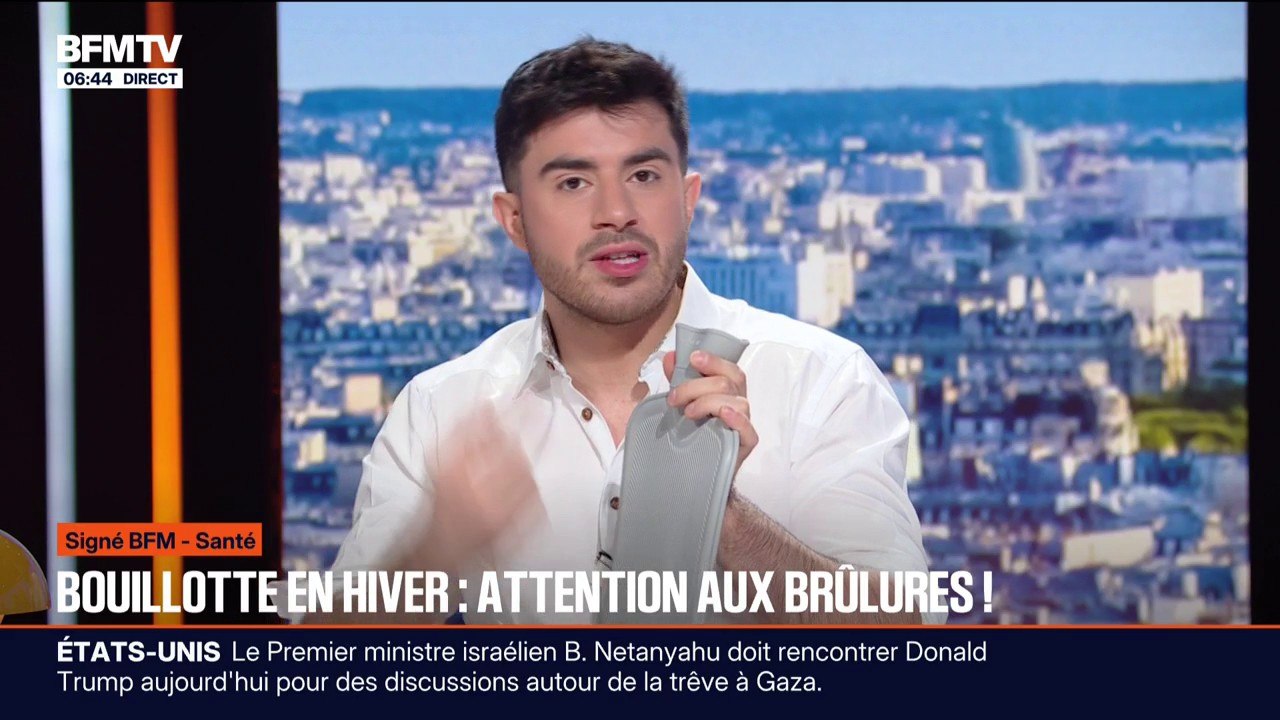 SIGNÉ BFM - comment éviter les brulures avec sa bouillotte en hiver?