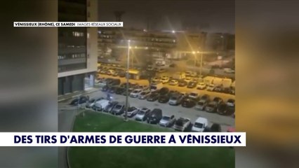 Des tirs d'armes de guerre à Vénissieux