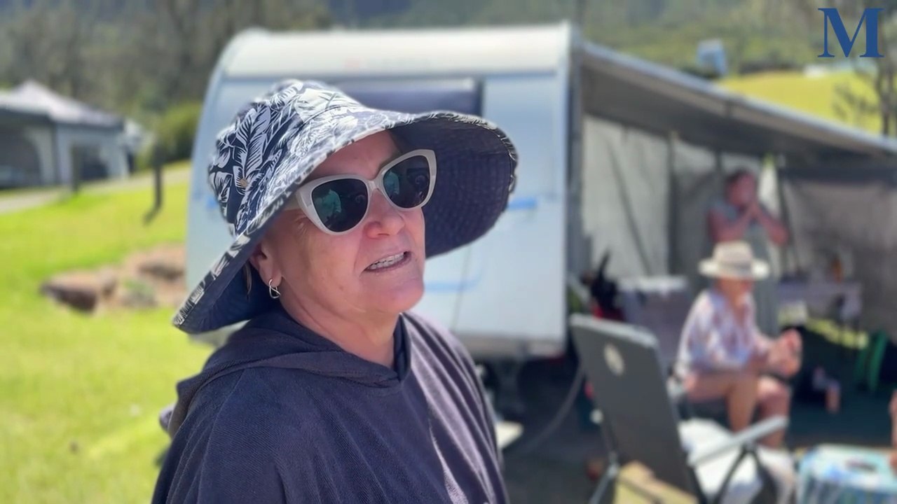 Tourists talk to the Mercury about holidaying in the Illawarra's north.