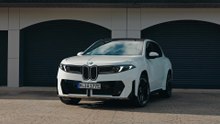 The new BMW iX3 50 xDrive Exterior Design in Alpine White