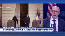 Ukraine/Coalition : Emmanuel Macron annonce une réunion