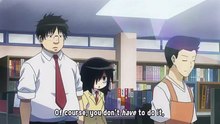 Tomoko's portrait (WataMote clip)