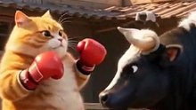 From Fight to Friendship 🥊🐱🐮