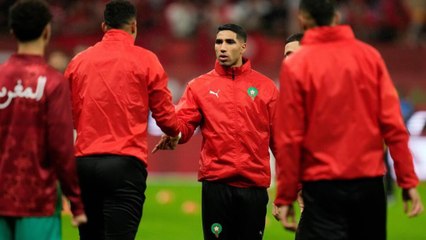 Achraf Hakimi va rejouer avec le Maroc contre la Zambie