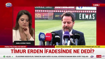Futbolda bahis soruşturması; Erden Timur'un emniyetteki ifadesi ortaya çıktı