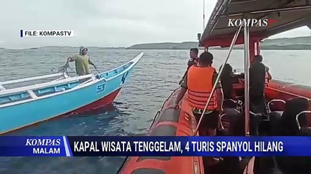 Insiden Kapal Tenggelam, Kemenpar Larang Sementara Kapal Berlayar di Labuan Bajo | KOMPAS MALAM
