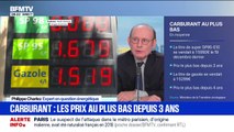 Prix du carburant au plus bas depuis trois ans: 