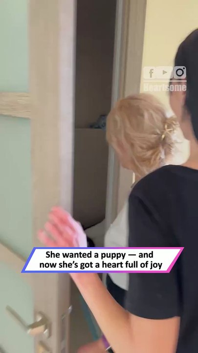 She Opens the Box and Freezes—Then Realizes It’s a Puppy|| Heartsome 💖