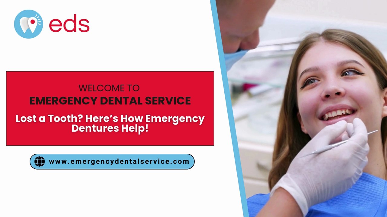Lost a Tooth? Here’s How Emergency Dentures Help | Emergency Dental Service