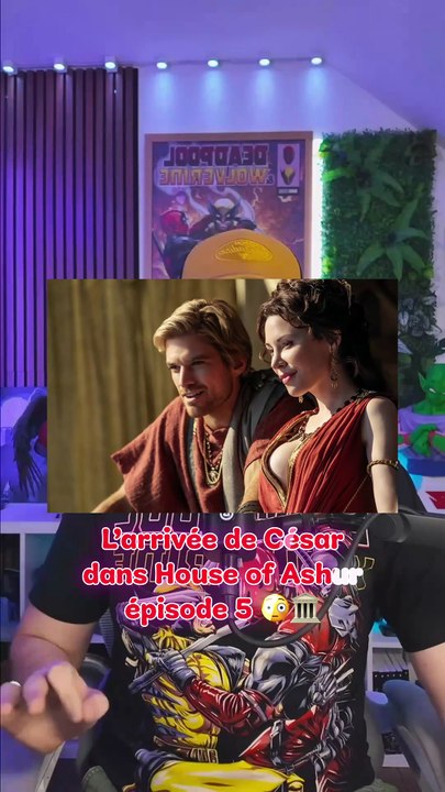César arrive dans Spartacus House of Ashur épisode 5 🏛️😳 Une entrée glaçante