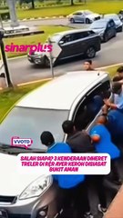 Salah siapa? 3 kenderaan diheret treler di R&R Ayer Keroh disiasat Bukit Aman. 4 jenis petak parkir ini perlu dipatuhi