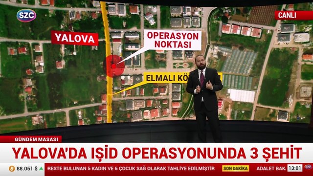 Yalova'daki IŞİD operasyonunda 3 şehit!