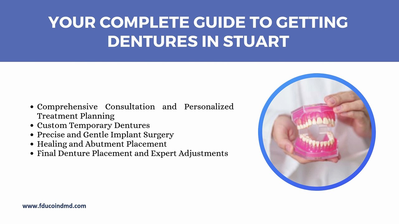 What to Expect During Your Dentures in Stuart
