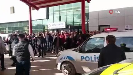 Yalova'da hastane önünde 'DEAŞ' öfkesi