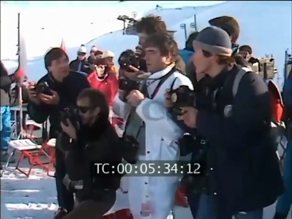 1987 – Johnny Hallyday : le 17 janvier, au Festival d’Avoriaz (Archives Gaumont Pathé)