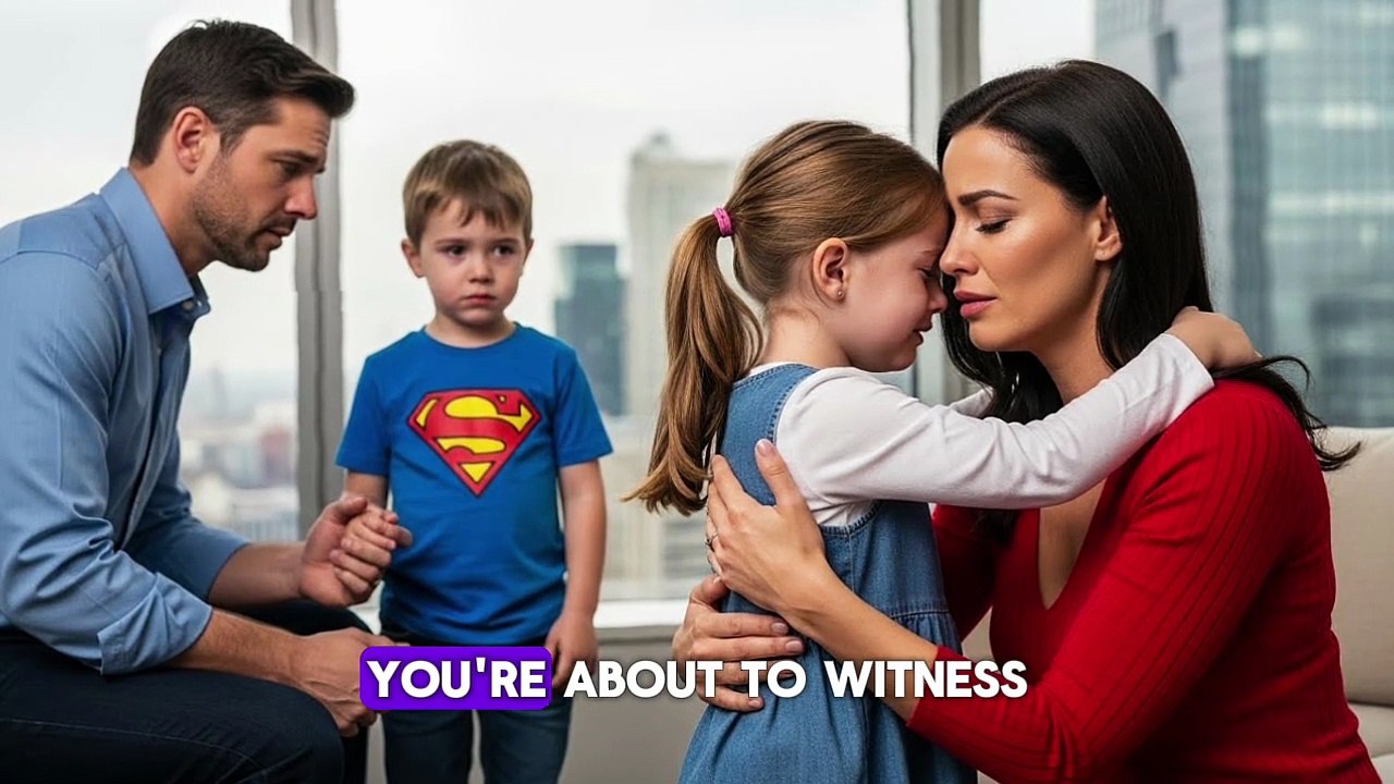 "Broke Dad Takes His Kids to CEO Ex-Wife's Office in Desperation - Her Reaction Changed Everything"