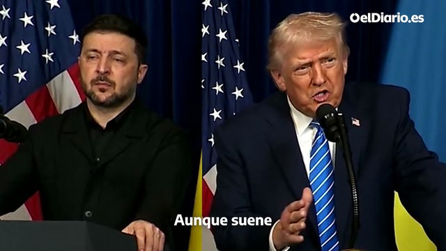 Trump: Rusia quiere que Ucrania tenga éxito [...] El presidente Putin se ha mostrado muy generoso en su deseo de que Ucrania prospere