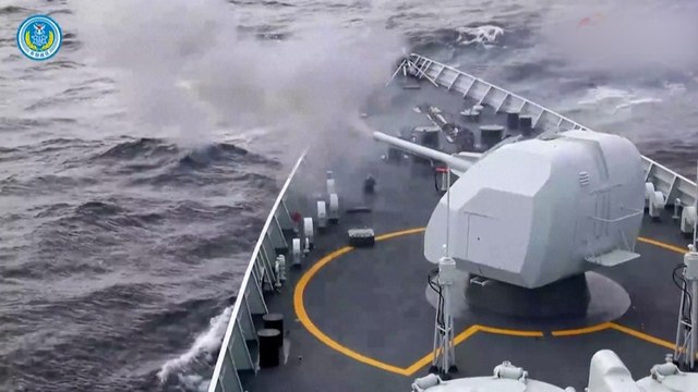 La Chine lance des exercices militaires majeurs autour de Taïwan