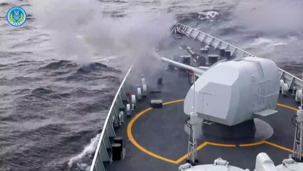 La Chine lance des exercices militaires majeurs autour de Taïwan