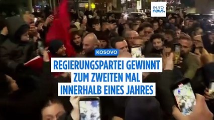 Kosovo-Wahlen: Albin Kurti gewinnt zum zweiten Mal in einem Jahr