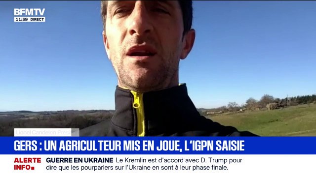 Agriculteur mis en joue à Auch: Il n'y avait absolument pas nécessité ni légitimité de braquer des armes sur lui , assure Lionel Candelon, président de la chambre d'agriculture du Gers