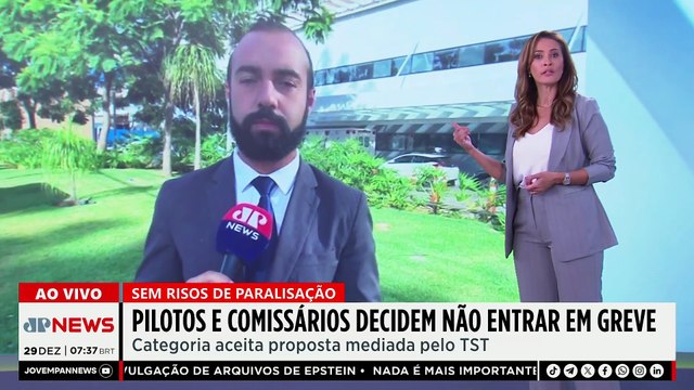 Pilotos e comissários decidem não entrar em greve