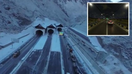 Inaugurato il tunnel più lungo del mondo: il video con il drone è impressionante