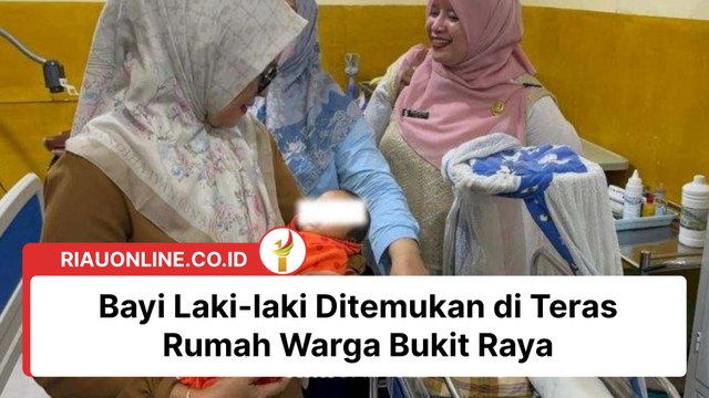Bayi Laki-laki Ditemukan di Teras Rumah Warga Bukit Raya