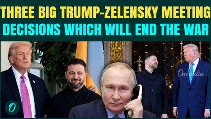 Trump–Zelensky Meeting’s 3 Decisions: US Troops in Kyiv, Ukraine to Cede Land, and Zelensky Resigns?