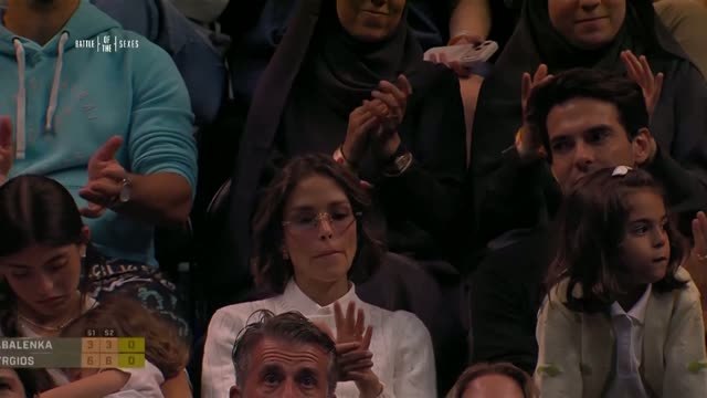 Kyrgios serves out match to beat Sabalenka