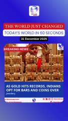 As gold hits records, Indians opt for bars and coins over jewellery