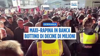 Rapina record in Germania: ladri entrano nel caveau di una banca e rubano decine di milioni di euro