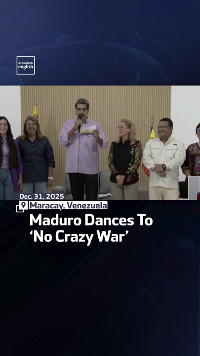 Maduro Dances To ‘No Crazy War’