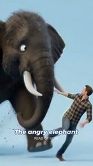 Angry Elephant Attacked a Man… The Ending Is Terrifying 😳🐘 | 3D Animation