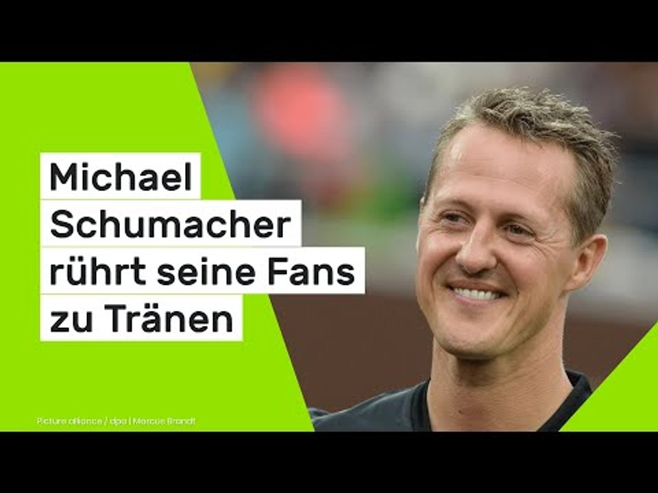 Michael Schumacher rührt seine Fans zu Tränen