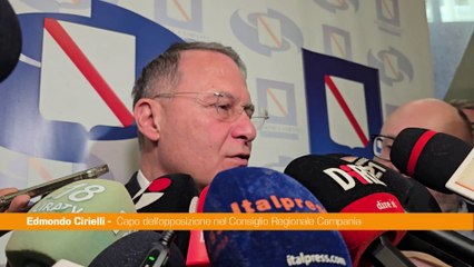 Campania, Cirielli "Ritardi sulla Giunta? Problema del PD, non di Fico"