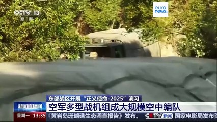 China stages live-fire military drills around Taiwan in warning to 'separatist forces'