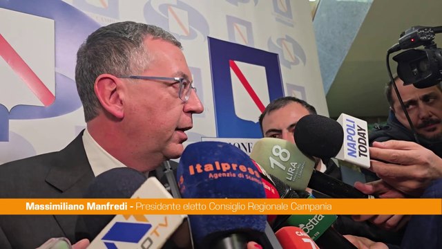 Campania, M. Manfredi Dal Consiglio Regionale un segnale politico importante