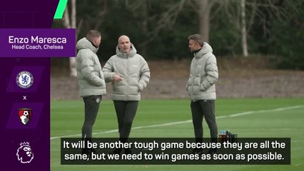 Maresca remains confident of Chelsea reaching UCL target